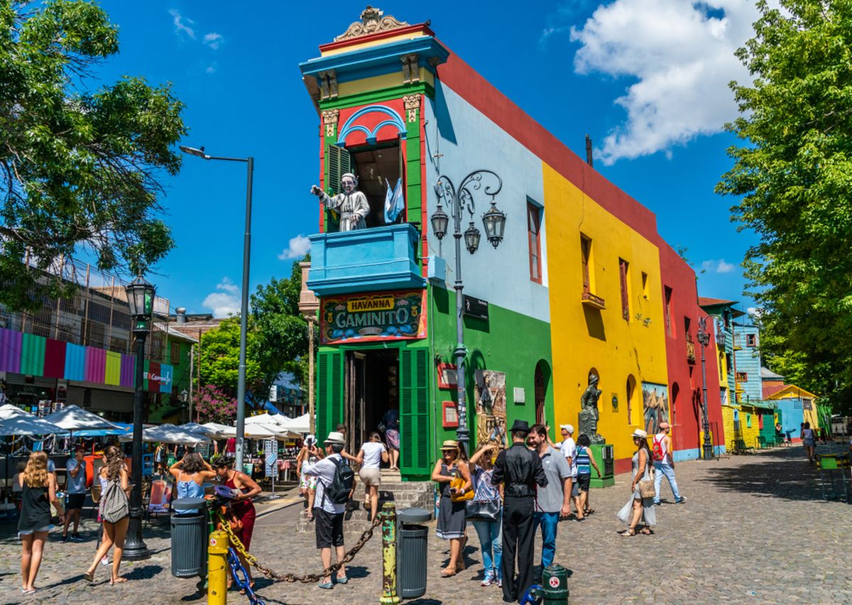 La Boca es uno de los lugares más visitados de Buenos Aires