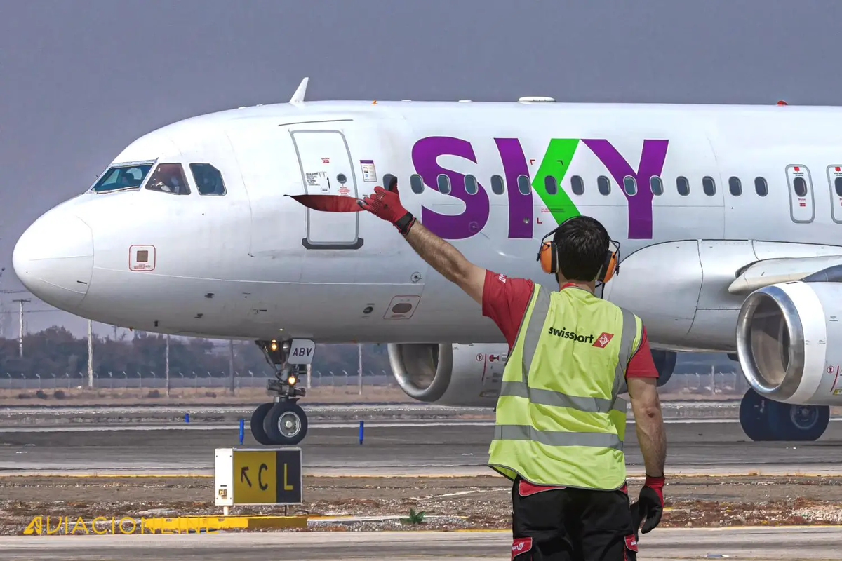 El acuerdo de Swiisport con Sky Airline involucraría el despido de 700 trabajadores.