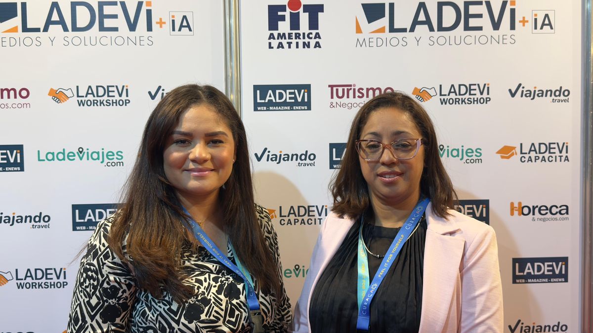 Elaine Francisca, de la Oficina de Turismo Curazao; e Iris Carrasco, coordinadora del Cono Sur del organismo. Elaine Francisca, de la Oficina de Turismo Curazao; e Iris Carrasco, coordinadora del Cono Sur del organismo.