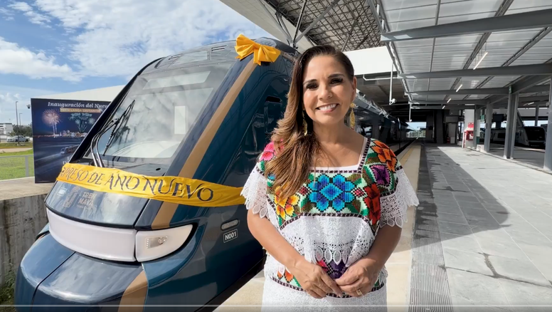 Tren Maya estrena nuevo recorrido para Fin de Año.