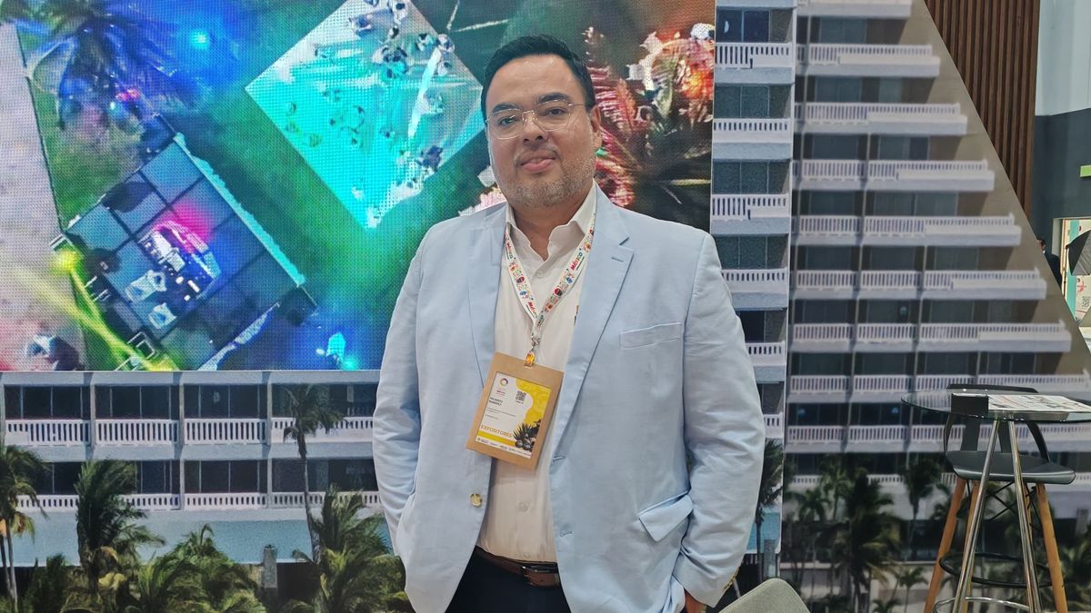 Ricardo Ramirez, director comercial de Mundo Imperial en el Tianguis Turístico 2025.