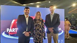 José Ais, sub gerente de Journey Assist; Silvana Muguerza, CEO de Expertia Travel; Franco Chaparro, director del negocio Emisivo de Expertia Travel.