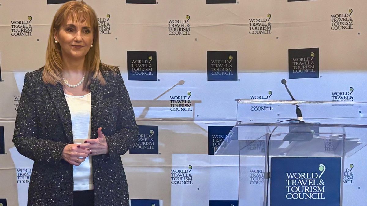Gloria Guevara Manzo, presidenta del WTTC, informó que el sector turístico aportó 15% al PIB nacional en 2025.