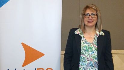 HotelDO México en EPTUR: Magaly Pérez.