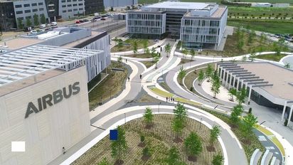 Fábrica de Airbus en Getafe (Madrid).