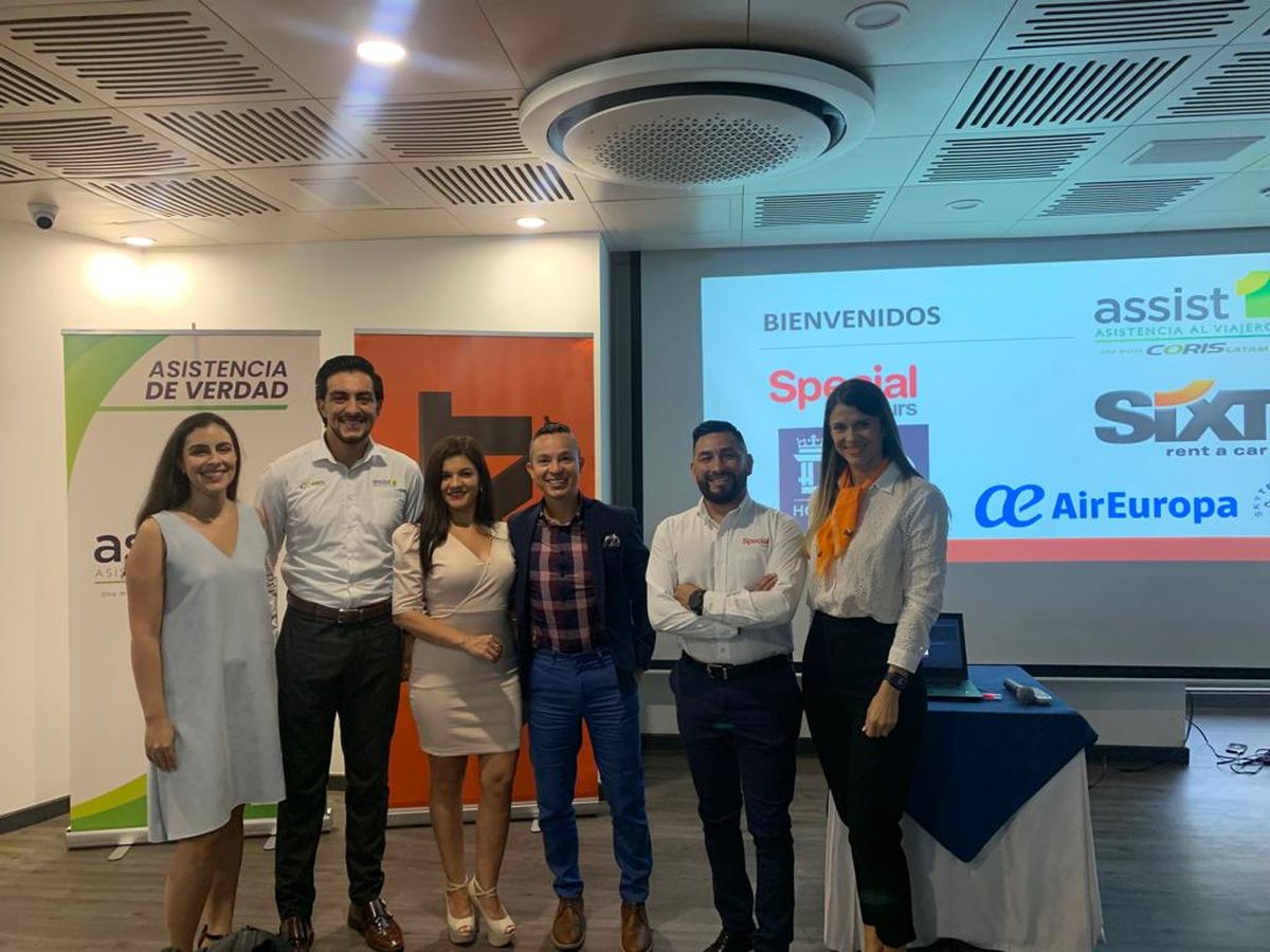 Capacitaciones de Air Europa en Colombia.