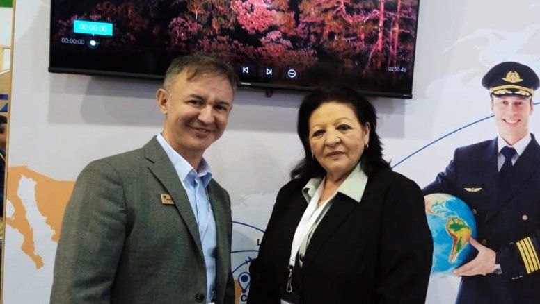 Enjoy Travel Group: Luis Jiménez, vicepresidente comercial y Xiomara Martínez, directora general de la empresa para México.