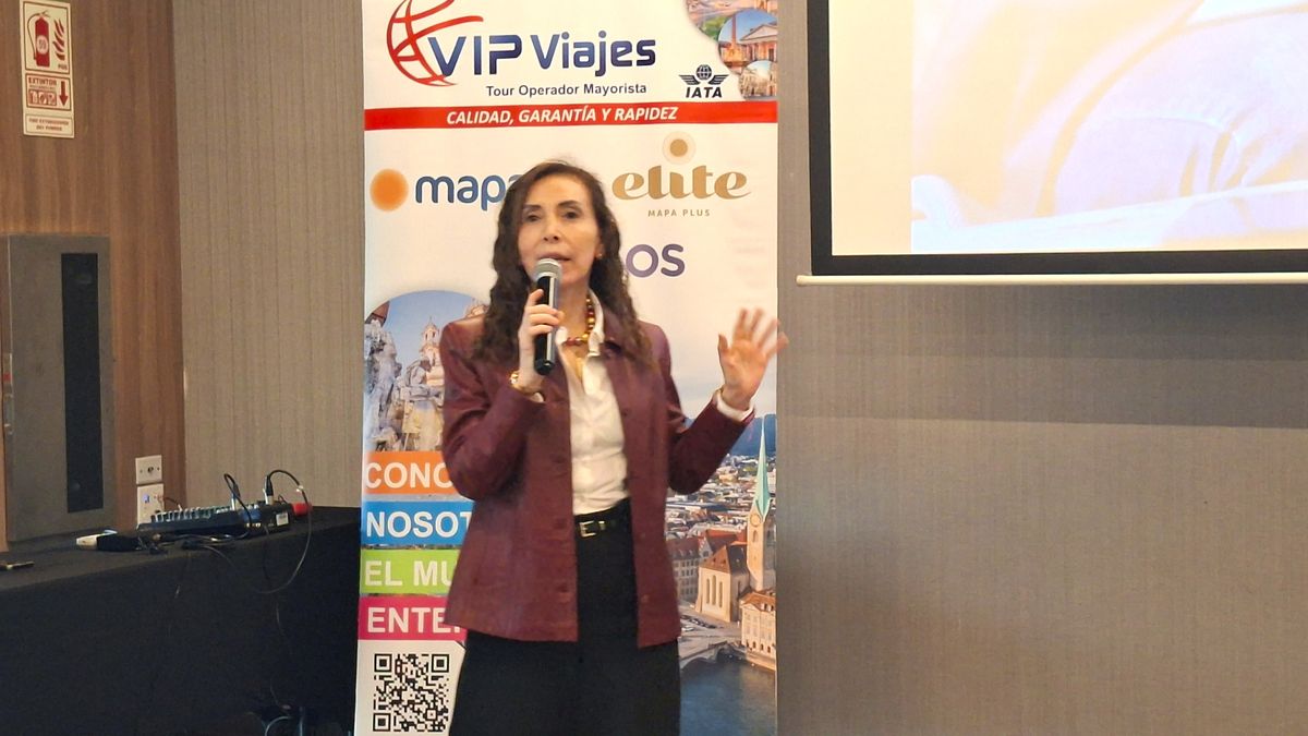 Mary Guizado, gerente general de VIP Viajes. Mary Guizado, gerente general de VIP Viajes.