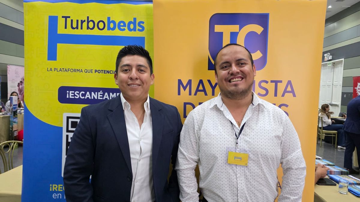 Steve Salgado y Jair Rodriguez, de TC Travel Mayorista.