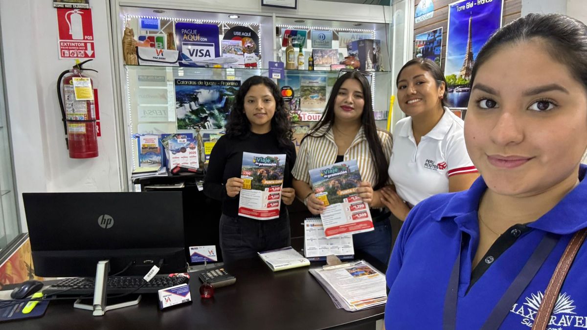 Maxitravel y Aeroregional visitaron agencias de viajes en centro de Lima junto a partner Peru Routes.
