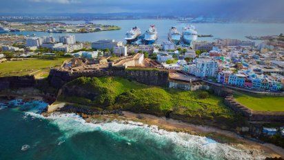 Elpuerto de San Juan de Puerto Rico está clasificadoentre los 20 mejores del mundo para recibir cruceros.&nbsp;