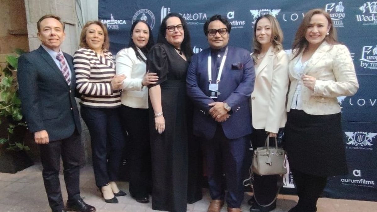 El equipo de The Indian Travel Life y Aviareps, este último liderado por Adriana Muñozcano.