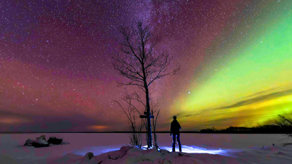 3 sitios para contemplar auroras boreales en Canadá