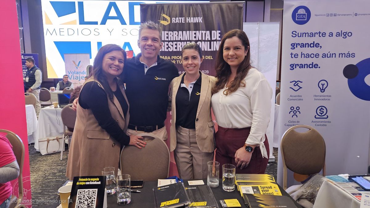 RateHawk presentó su plataforma integral para agentes de viajes en el Workshop de Ladevi Perú. - Ladevi Medios y Soluciones RateHawk presentó su plataforma integral para agentes de viajes en el Workshop de Ladevi Perú.