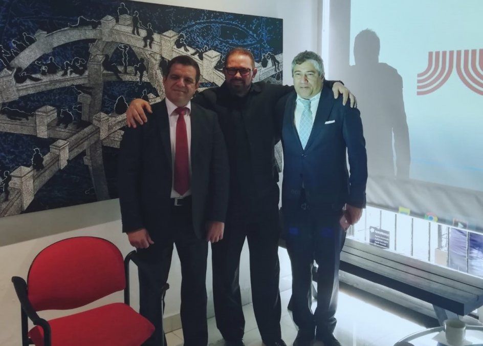 Roberto Machin, gerente general de Proturs; Reinaldo Lugones, director general de Merely Tours; y José Manuel Covarrubias.