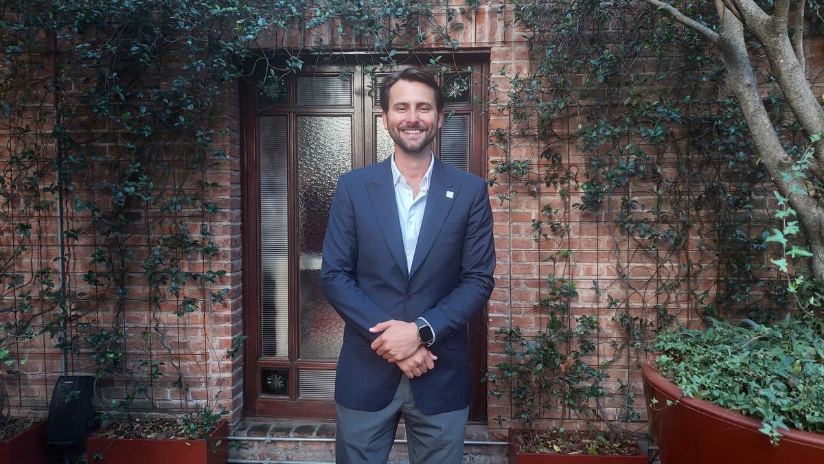 Niels Olsen, ministro de Turismo de Ecuador.