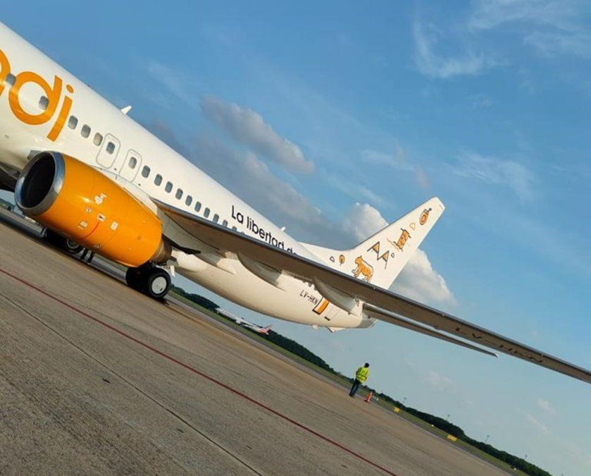 El quinto Boeing B-737/800NG de Flybondi.