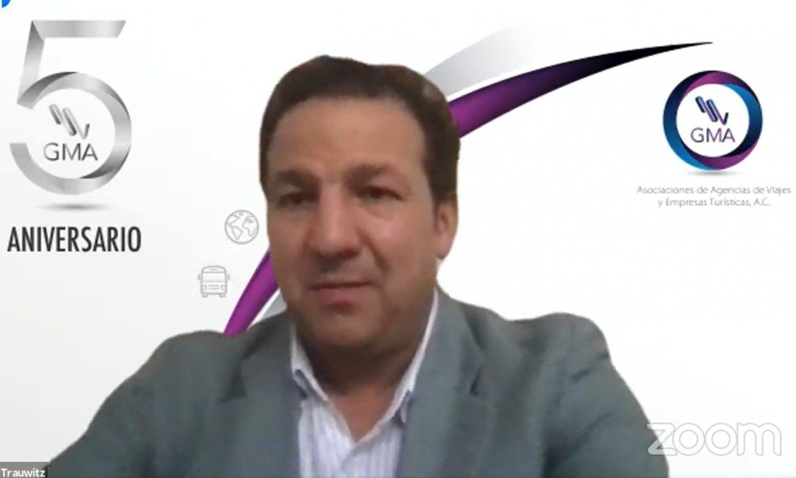 Roberto Trauwitz, presidente de GMA, encabezó el festejo del Día del Agente de Viajes.