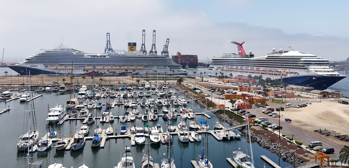 Sectur informó que, de enero a junio del 2025, se registraron 1,639 arribos de cruceros en los puertos &nbsp;del país, un 7.8% más que el año pasado.