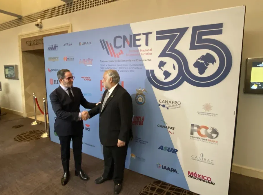 En el marco del evento organizado por el CNET, Miguel Torruco Marqués, titular Sectur, habló de las acciones que está realizando esta dependencia.