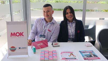 Carlos Posada y Daniela Higuita, Mok Travel Assist en el marco de Ladevi Workshop Medellín 2026-1.