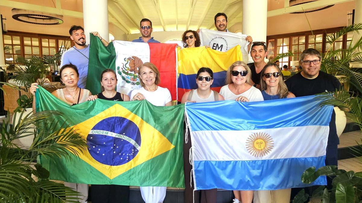 Por primera vez, representantes de Argentina, Brasil, Colombia y México participaron del Showcase internacional de Santa Lucía.