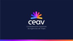 Nuevo logo de la Confederación Española de Agencias de Viajes (CEAV).