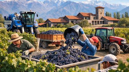 Vendimia 2026: cómo la cosecha de uva genera más de mil empleos en Mendoza y San Juan. Vendimia 2026: cómo la cosecha de uva genera más de mil empleos en Mendoza y San Juan.