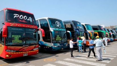Según Sutran, más de 1 millón de pasajeros se movilizaron en transporte terrestre a nivel nacional, durante el feriado largo por fiestas patrias.