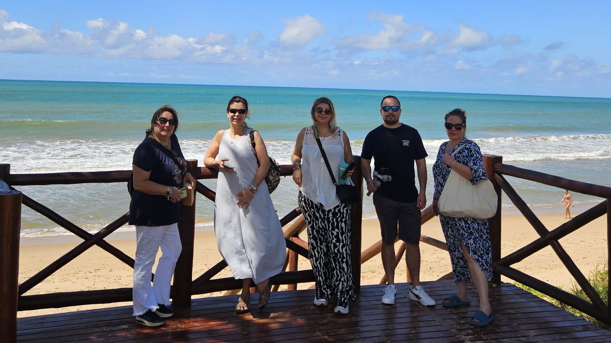 Grupo de profesionales recorrió la zona de Salvador de Bahia.