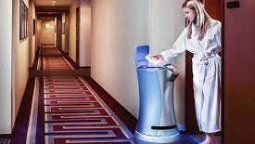 Savioke revolucionó el equipamiento de hoteles con su robot mayordomo.