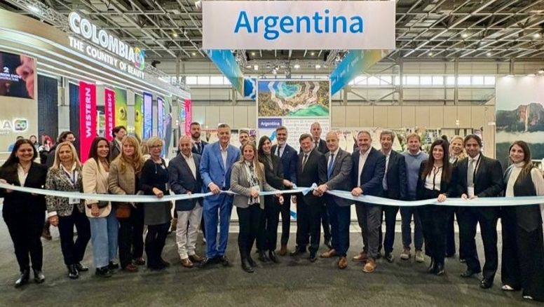 El equipo de Argentina en la ITB Berlín 2025.