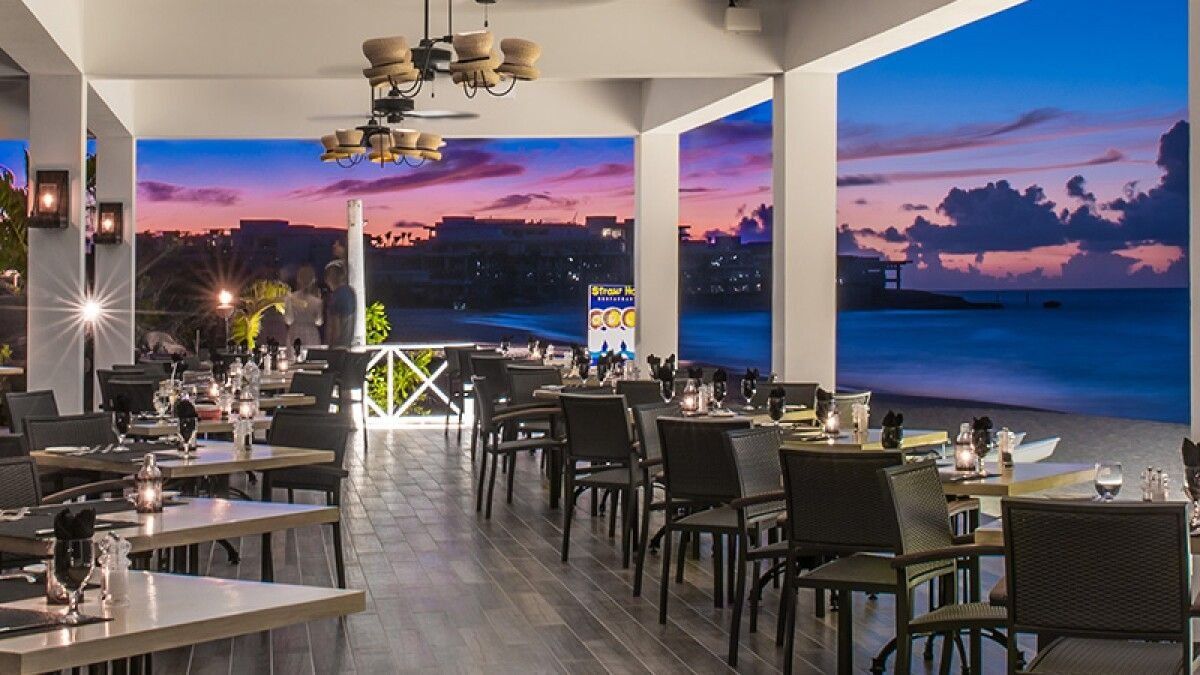 Straw Hat Restaurant en Meads Bay, en Anguilla, es uno de los 50 nuevos restaurantes de moda del mundo