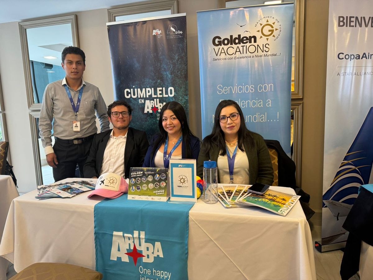 Golden Vacations como expositor en el evento 