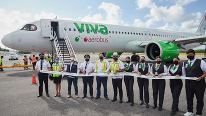 Viva Aerobus inicia la ruta de verano Cozumel-Monterrey