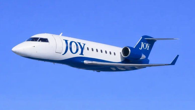 Así se verían los Bombardier CRJ200 de Joy Airline.