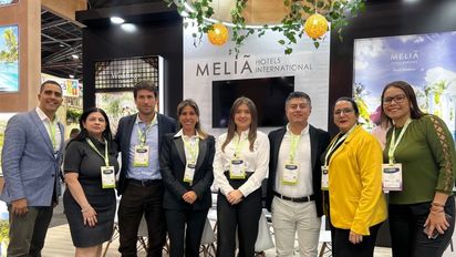 Equipo de ¿Meliá Hotels International en la Vitrina Turística Anato.