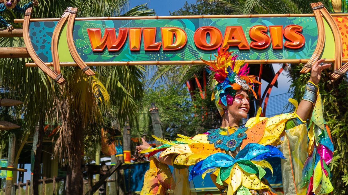 Wild Oasis en Busch Gardens es el área infantil más grande de América del Norte.