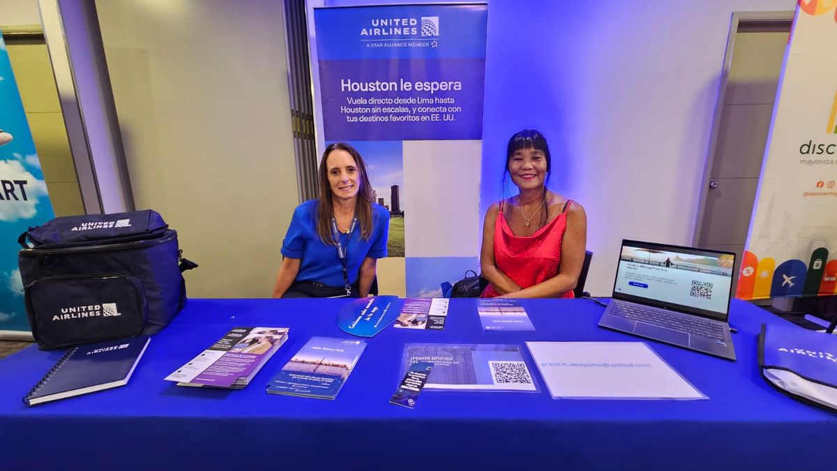 En Aviareps Around The World Perú 2026, United Airlines conectó con las agencias a través de su oferta hacia Estados Unidos, con énfasis en conexiones eficientes y cobertura de destinos.