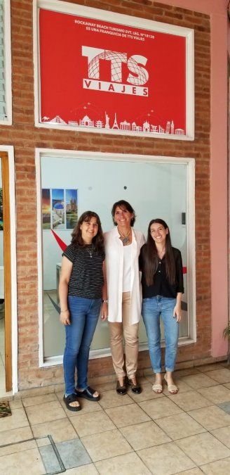 Local de la franquicia de TTS Viajes en Monte Grande.