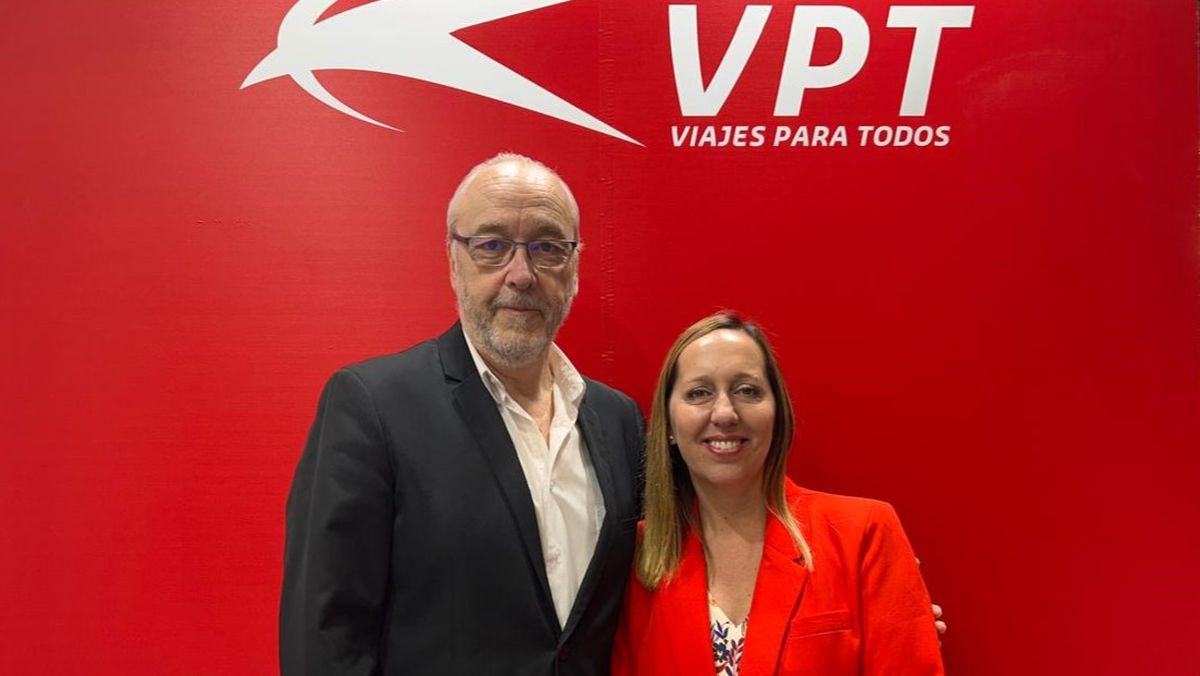 Carlos Vidal, director comercial de VPT, y Yanina Núñez, directora de SoulReps.