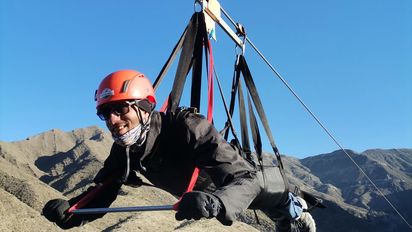 En Mendoza se encuentra la tirolesa más larga de Sudamérica