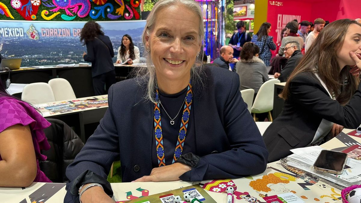 La presidenta de Conexstur, Birgti Grund.