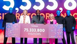 Visit Orlando informó que el destino recibió más de 75 millones de turistas en 2024. 
