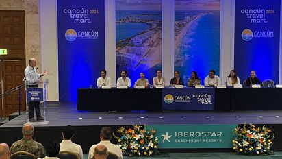 Cancún Travel Mart: Jesús Almaguer pidió resolver visas con Sudamérica y trámites en Migraciones