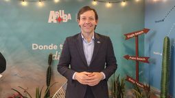 Jordan Schlipken, director de la Autoridad de Turismo de Aruba, en el marco de la Vitrina Turística Anato 2026.