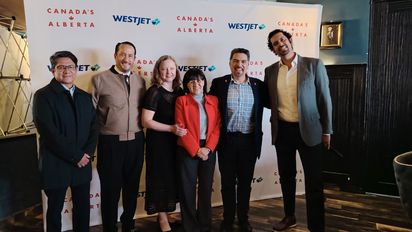 WestJet promueve los atractivos de Alberta