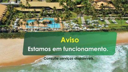 Catussaba, hotel emblemático de Salvador, está operativo.
