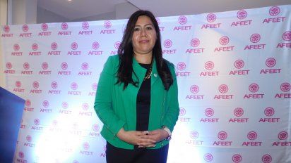 Brenda Alonso, presidenta de Afeet.