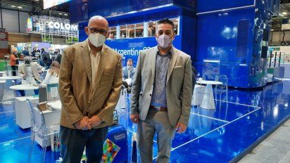 Alejandro Cerrutti y Jorge Ravenna en Fitur.